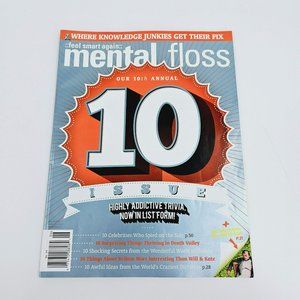 Mental Floss Magazine May June 2011 10th Annual Issues Knowledge Junkies Get Fix